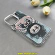 قاب گوشی iPhone 13 Pro Max آیفون لاکچری اورجینال فانتزی رزینی طرح لبوبو Labubu لنز کرومی کد 1-15-100683