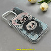 قاب گوشی iPhone 16 Pro Max آیفون لاکچری اورجینال فانتزی رزینی طرح لبوبو Labubu لنز کرومی کد 1-15-100689