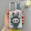 قاب گوشی iPhone 16 آیفون لاکچری اورجینال فانتزی رزینی طرح لبوبو Labubu لنز کرومی کد 1-15-100691