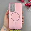 قاب گوشی Galaxy A35 سامسونگ اورجینال SO COOL سوکول براق طرح مگ سیف محافظ لنزدار اسپرت Sport صورتی کد 1-15-100351