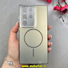 قاب گوشی Galaxy S23 Ultra سامسونگ اورجینال SO COOL سوکول براق طرح مگ سیف محافظ لنزدار اسپرت Sport خاکستری کد 1-15-100373