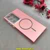 قاب گوشی Galaxy S23 Ultra سامسونگ اورجینال SO COOL سوکول براق طرح مگ سیف محافظ لنزدار اسپرت Sport صورتی کد 1-15-100374