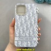 قاب گوشی iPhone 12 Pro Max / iPhone 13 Pro Max آیفون دفترچه ای لاکچری کیس جاکارتی دار طرح Dior کد 1-15-100596