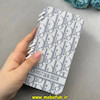 قاب گوشی iPhone 12 Pro Max / iPhone 13 Pro Max آیفون دفترچه ای لاکچری کیس جاکارتی دار طرح Dior کد 1-15-100596