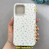 قاب گوشی iPhone 14 Pro Max آیفون دفترچه ای لاکچری کیس جاکارتی دار طرح گل بهار کد 1-15-100600