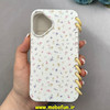 قاب گوشی iPhone 16 آیفون دفترچه ای لاکچری کیس جاکارتی دار طرح گل بهار کد 1-15-100610