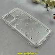 قاب گوشی Galaxy A21S سامسونگ طلقی Hard شفاف رزینی برجسته اکلیلی شاین طرح پاپیونی کیوت کد 1-15-100273