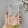 قاب گوشی Galaxy A21S سامسونگ طلقی Hard شفاف رزینی برجسته اکلیلی شاین طرح پاپیونی کیوت کد 1-15-100273