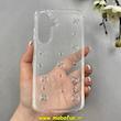 قاب گوشی Galaxy A36 سامسونگ طلقی Hard شفاف رزینی برجسته اکلیلی شاین طرح پاپیونی کیوت کد 1-15-100280