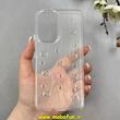 قاب گوشی Galaxy A53 سامسونگ طلقی Hard شفاف رزینی برجسته اکلیلی شاین طرح پاپیونی کیوت کد 1-15-100282