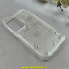 قاب گوشی Galaxy S23 FE سامسونگ طلقی Hard شفاف رزینی برجسته اکلیلی شاین طرح پاپیونی کیوت کد 1-15-100287