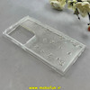 قاب گوشی Galaxy S24 Ultra سامسونگ طلقی Hard شفاف رزینی برجسته اکلیلی شاین طرح پاپیونی کیوت کد 1-15-100288