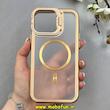 قاب گوشی iPhone 13 Pro Max آیفون اورجینال Creative Case پشت مات مگ سیف دار Magsafe استندشو نارنجی کد 1-15-100325
