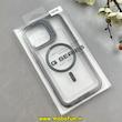 قاب گوشی iPhone 16 Pro Max آیفون اورجینال Creative Case پشت مات مگ سیف دار Magsafe استندشو مشکی کد 1-15-100332