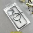 قاب گوشی iPhone 16 آیفون اورجینال Creative Case پشت مات مگ سیف دار Magsafe استندشو مشکی کد 1-15-100333