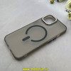 قاب گوشی iPhone 13 / iPhone 14 آیفون مات مگ سیف دار Magsafe Hard اورجینال یونیک کیس Unique Case Focus مشکی کد 1-15-100216