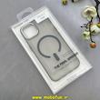 قاب گوشی iPhone 13 / iPhone 14 آیفون مات مگ سیف دار Magsafe Hard اورجینال یونیک کیس Unique Case Focus مشکی کد 1-15-100216
