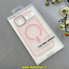 قاب گوشی iPhone 13 / iPhone 14 آیفون مات مگ سیف دار Magsafe Hard اورجینال یونیک کیس Unique Case Focus صورتی کد 1-15-100217
