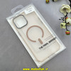 قاب گوشی iPhone 13 Pro Max آیفون مات مگ سیف دار Magsafe Hard اورجینال یونیک کیس Unique Case Focus نسکافه ای کد 1-15-100221