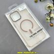 قاب گوشی iPhone 13 Pro Max آیفون مات مگ سیف دار Magsafe Hard اورجینال یونیک کیس Unique Case Focus نسکافه ای کد 1-15-100221