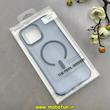 قاب گوشی iPhone 13 Pro Max آیفون مات مگ سیف دار Magsafe Hard اورجینال یونیک کیس Unique Case Focus سرمه ای کد 1-15-100222