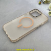 قاب گوشی iPhone 15 Pro Max آیفون مات مگ سیف دار Magsafe Hard اورجینال یونیک کیس Unique Case Focus نسکافه ای کد 1-15-100225