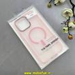 قاب گوشی iPhone 15 Pro Max آیفون مات مگ سیف دار Magsafe Hard اورجینال یونیک کیس Unique Case Focus صورتی کد 1-15-100228