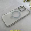 قاب گوشی iPhone 16 Pro Max آیفون مات مگ سیف دار Magsafe Hard اورجینال یونیک کیس Unique Case Focus خاکستری کد 1-15-100229