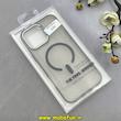 قاب گوشی iPhone 16 Pro Max آیفون مات مگ سیف دار Magsafe Hard اورجینال یونیک کیس Unique Case Focus مشکی کد 1-15-100230