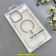 قاب گوشی iPhone 16 Pro Max آیفون مات مگ سیف دار Magsafe Hard اورجینال یونیک کیس Unique Case Focus نسکافه ای کد 1-15-100231