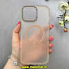 قاب گوشی iPhone 16 Pro Max آیفون مات مگ سیف دار Magsafe Hard اورجینال یونیک کیس Unique Case Focus نسکافه ای کد 1-15-100231