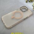 قاب گوشی iPhone 16 Pro Max آیفون مات مگ سیف دار Magsafe Hard اورجینال یونیک کیس Unique Case Focus نسکافه ای کد 1-15-100231