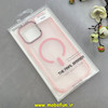 قاب گوشی iPhone 16 Pro Max آیفون مات مگ سیف دار Magsafe Hard اورجینال یونیک کیس Unique Case Focus صورتی کد 1-15-100232