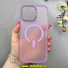 قاب گوشی iPhone 16 Pro Max آیفون مات مگ سیف دار Magsafe Hard اورجینال یونیک کیس Unique Case Focus یاسی کد 1-15-100233