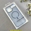 قاب گوشی iPhone 16 Pro Max آیفون مات مگ سیف دار Magsafe Hard اورجینال یونیک کیس Unique Case Focus سرمه ای کد 1-15-100234