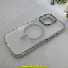 قاب گوشی iPhone 16 Pro آیفون مات مگ سیف دار Magsafe Hard اورجینال یونیک کیس Unique Case Focus خاکستری کد 1-15-100235