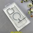 قاب گوشی iPhone 16 Pro آیفون مات مگ سیف دار Magsafe Hard اورجینال یونیک کیس Unique Case Focus خاکستری کد 1-15-100235
