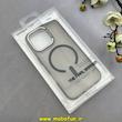 قاب گوشی iPhone 16 Pro آیفون مات مگ سیف دار Magsafe Hard اورجینال یونیک کیس Unique Case Focus مشکی کد 1-15-100236