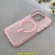 قاب گوشی iPhone 16 Pro آیفون مات مگ سیف دار Magsafe Hard اورجینال یونیک کیس Unique Case Focus صورتی کد 1-15-100237