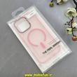 قاب گوشی iPhone 16 Pro آیفون مات مگ سیف دار Magsafe Hard اورجینال یونیک کیس Unique Case Focus صورتی کد 1-15-100237