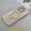 قاب گوشی iPhone 16 Pro آیفون مات مگ سیف دار Magsafe Hard اورجینال یونیک کیس Unique Case Focus نسکافه ای کد 1-15-100238