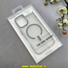 قاب گوشی iPhone 16 آیفون مات مگ سیف دار Magsafe Hard اورجینال یونیک کیس Unique Case Focus خاکستری کد 1-15- 100242