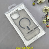 قاب گوشی iPhone 15 آیفون مات مگ سیف دار Magsafe Hard اورجینال یونیک کیس Unique Case Focus مشکی کد 1-15-100244