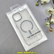 قاب گوشی iPhone 15 آیفون مات مگ سیف دار Magsafe Hard اورجینال یونیک کیس Unique Case Focus خاکستری کد 1-15-100245