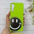 قاب گوشی Galaxy A05S سامسونگ Silicon Case سیلیکونی ژله ای لنز برجسته فانتزی طرح Smile کد 1-15-100822