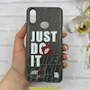 قاب گوشی Galaxy A10S سامسونگ Silicon Case سیلیکونی ژله ای لنز برجسته فانتزی طرح Just Do It کد 1-15-100826