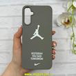 قاب گوشی Galaxy A14 سامسونگ Silicon Case سیلیکونی ژله ای لنز برجسته فانتزی طرح JORDAN کد 1-15-100883