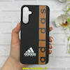 قاب گوشی Galaxy A15 سامسونگ Silicon Case سیلیکونی ژله ای لنز برجسته فانتزی طرح adidas کد 1-15-100886