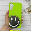 قاب گوشی Galaxy A15 سامسونگ Silicon Case سیلیکونی ژله ای لنز برجسته فانتزی طرح Smile کد 1-15-100894