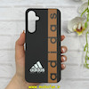 قاب گوشی Galaxy A25 سامسونگ Silicon Case سیلیکونی ژله ای لنز برجسته فانتزی طرح adidas کد 1-15-100907